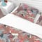 Designart 'Floral Botanical Pattern with Engraved Flowers' Bohemian & Eclectic Bedding Set - Duvet Cover & Shams